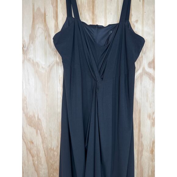 Onyx Nite by Wendy Chaitin Black Dress 18W Gothic Vampire Dark Formal Cocktail - Picture 6 of 10